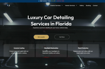 A shiny, detailed luxury car